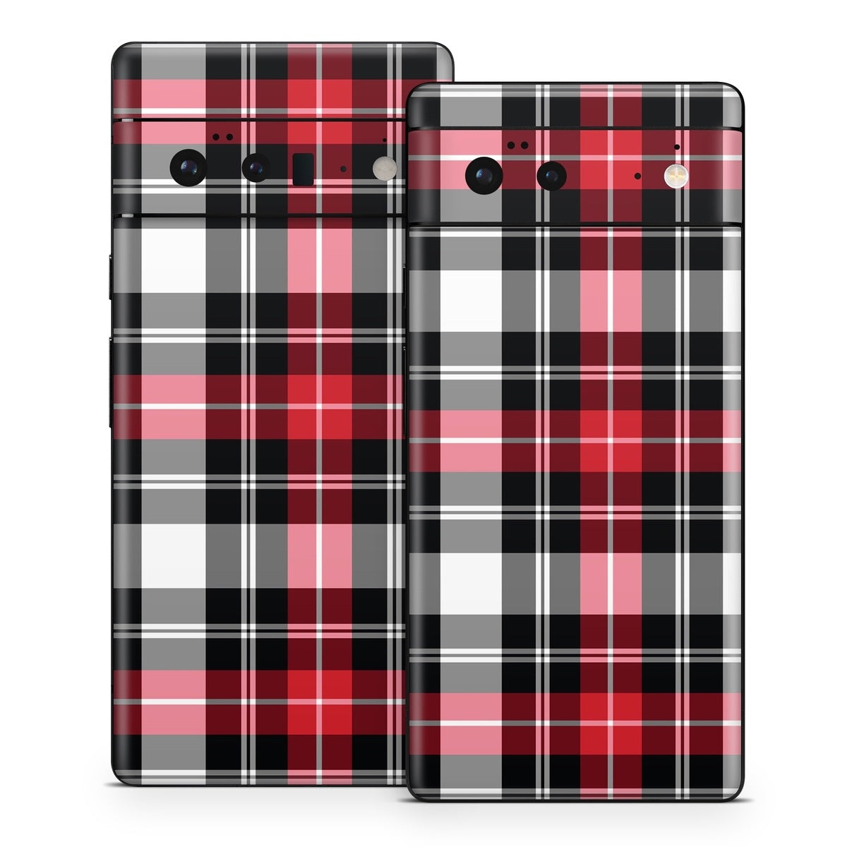 Red Plaid - Google Pixel 6 Skin