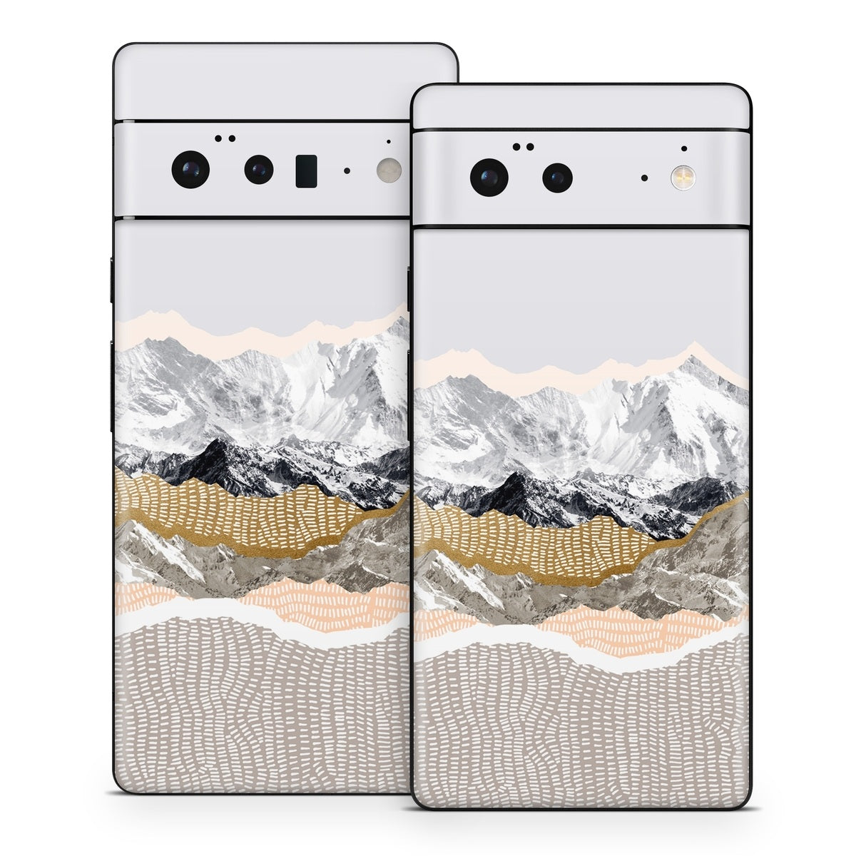 Pastel Mountains - Google Pixel 6 Skin