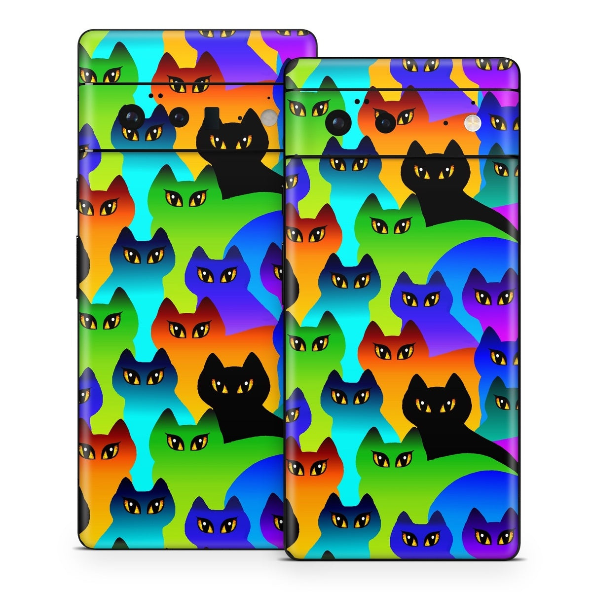 Rainbow Cats - Google Pixel 6 Skin