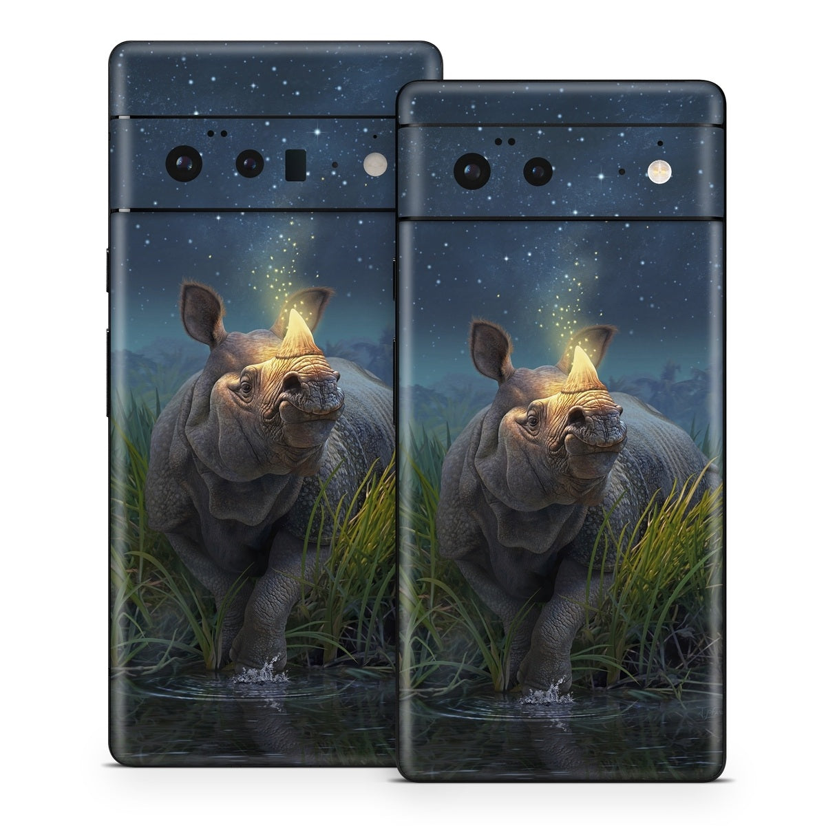 Rhinoceros Unicornis - Google Pixel 6 Skin