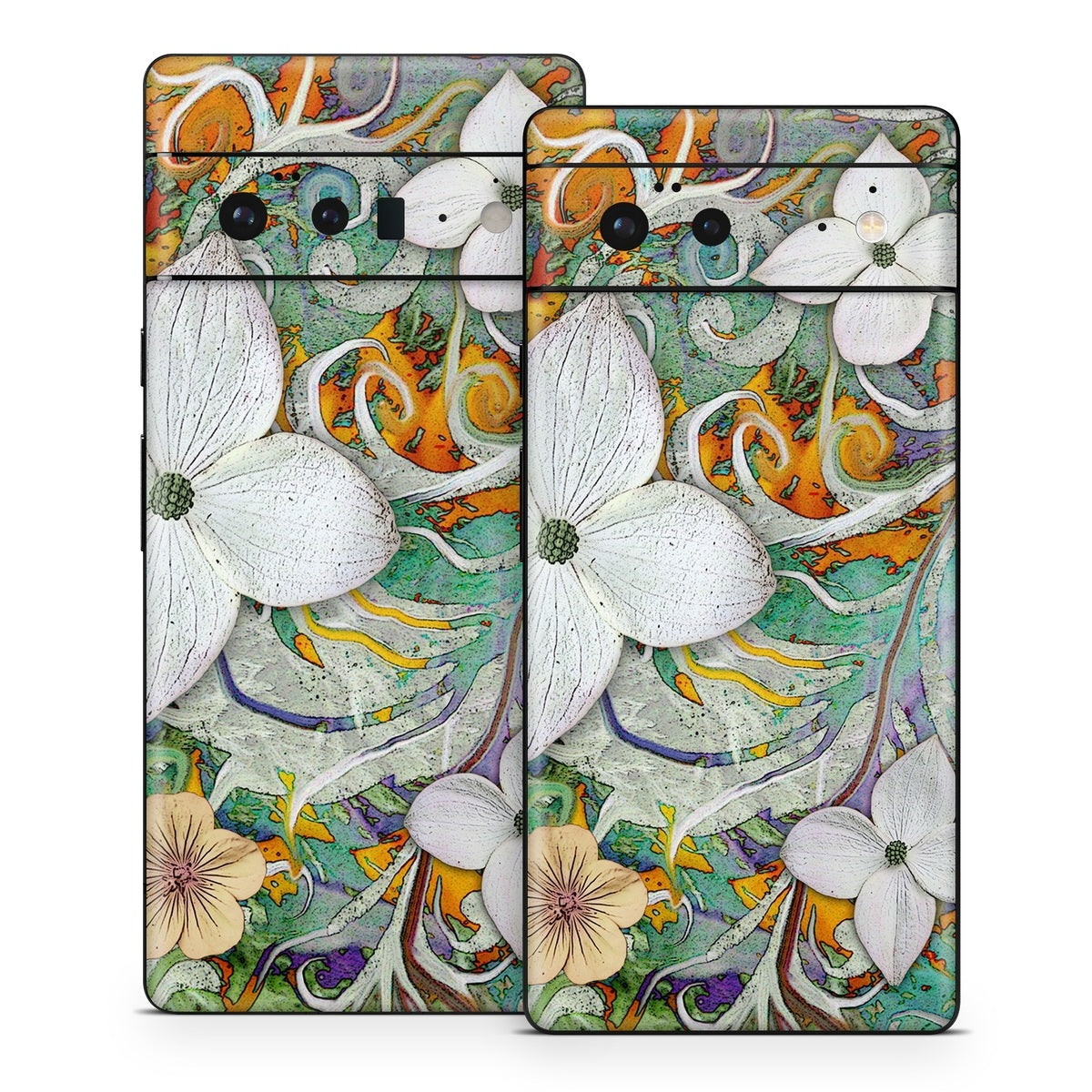 Sangria Flora - Google Pixel 6 Skin