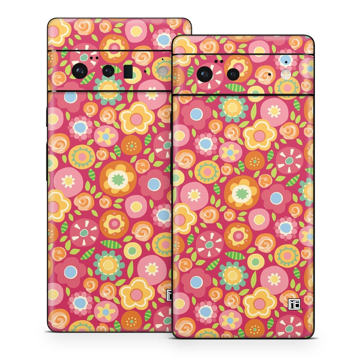 Flowers Squished - Google Pixel 6 Skin