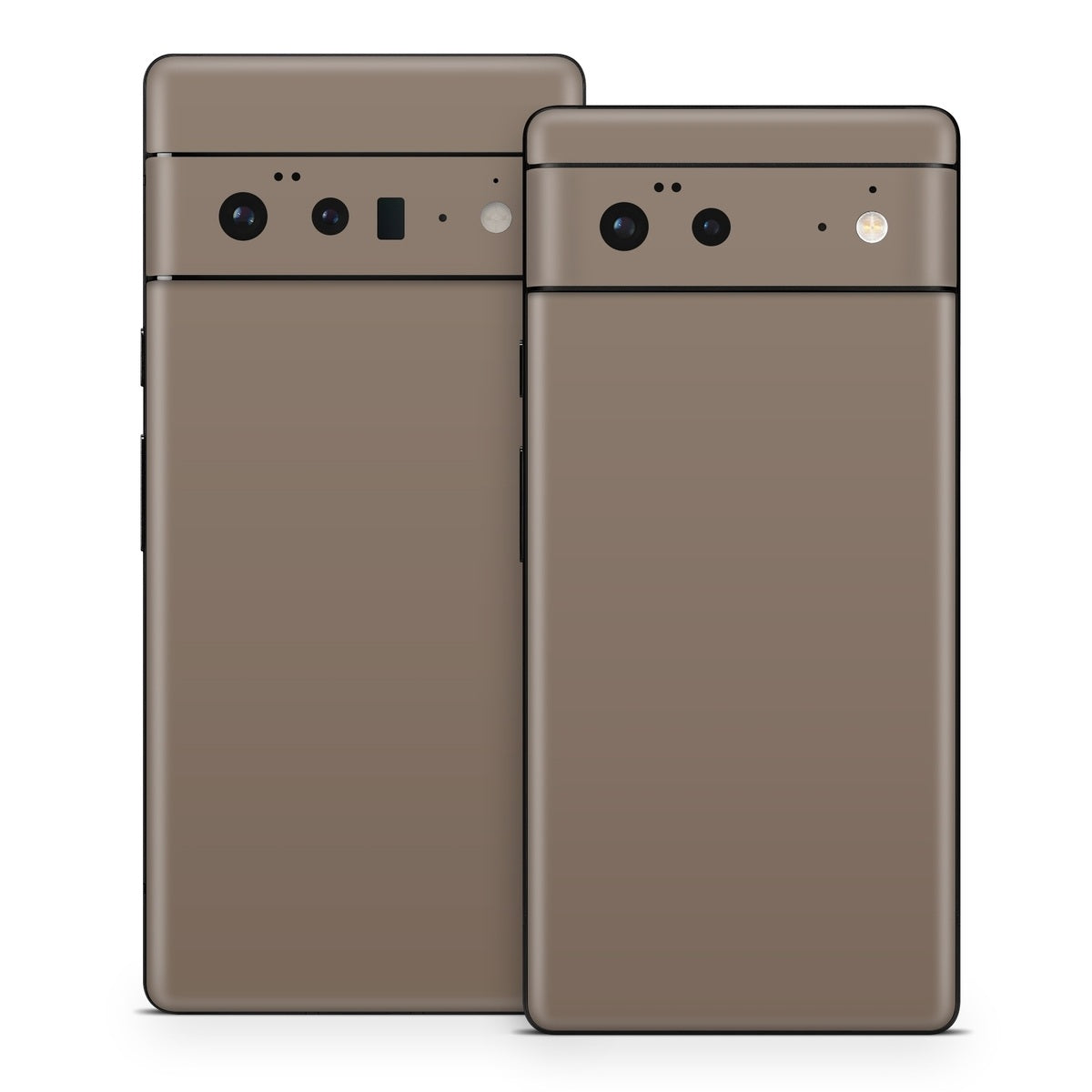 Solid State Flat Dark Earth - Google Pixel 6 Skin