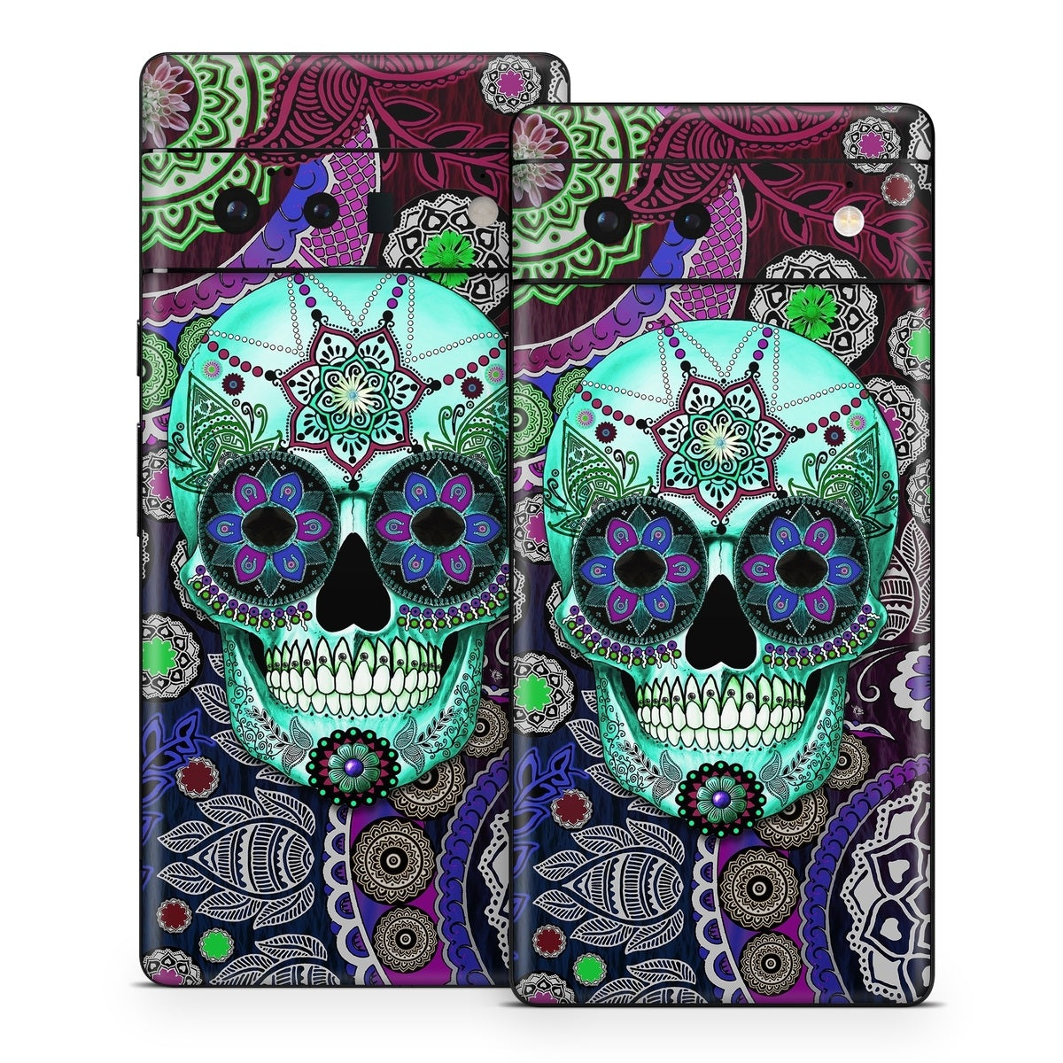 Sugar Skull Sombrero - Google Pixel 6 Skin