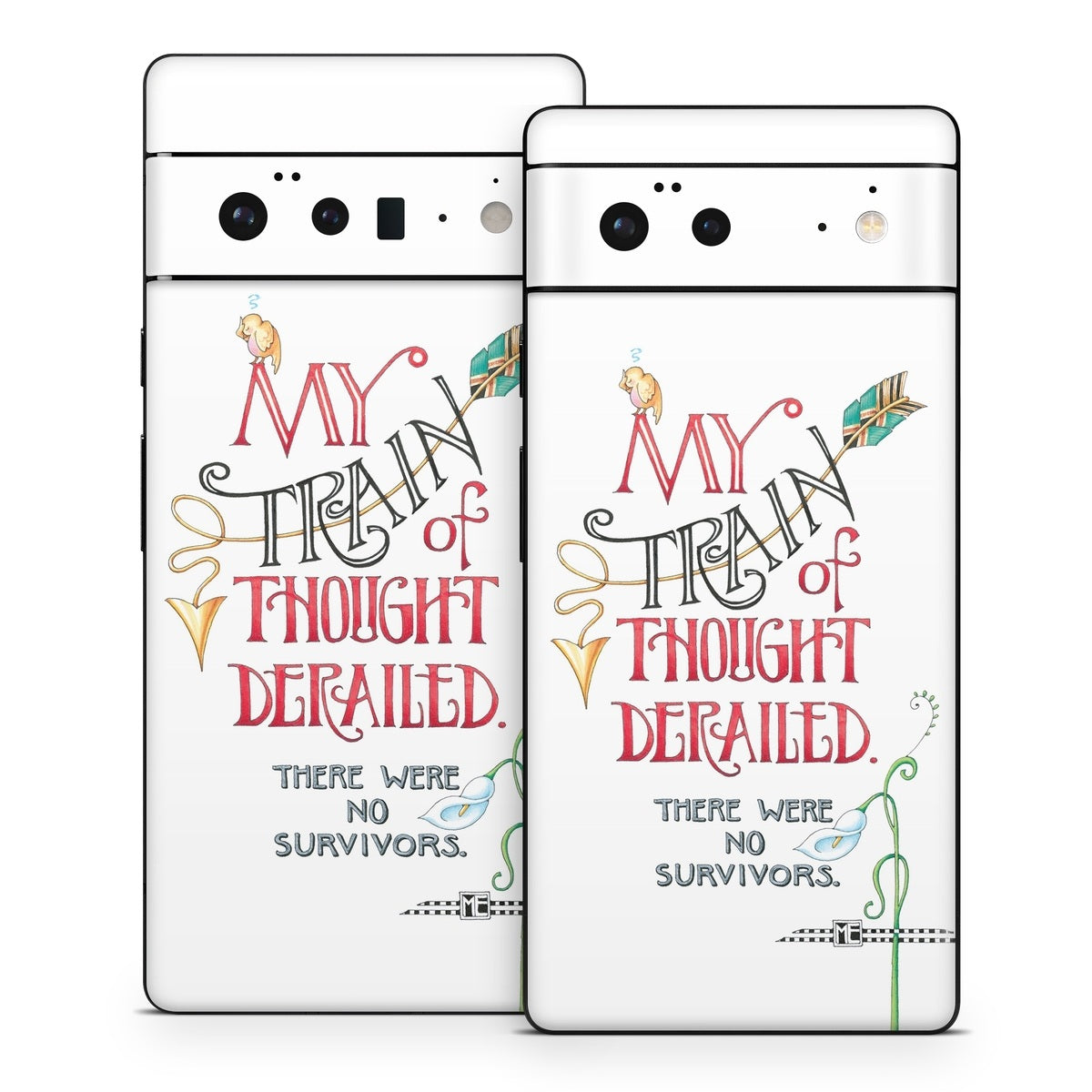 Train Derailed - Google Pixel 6 Skin