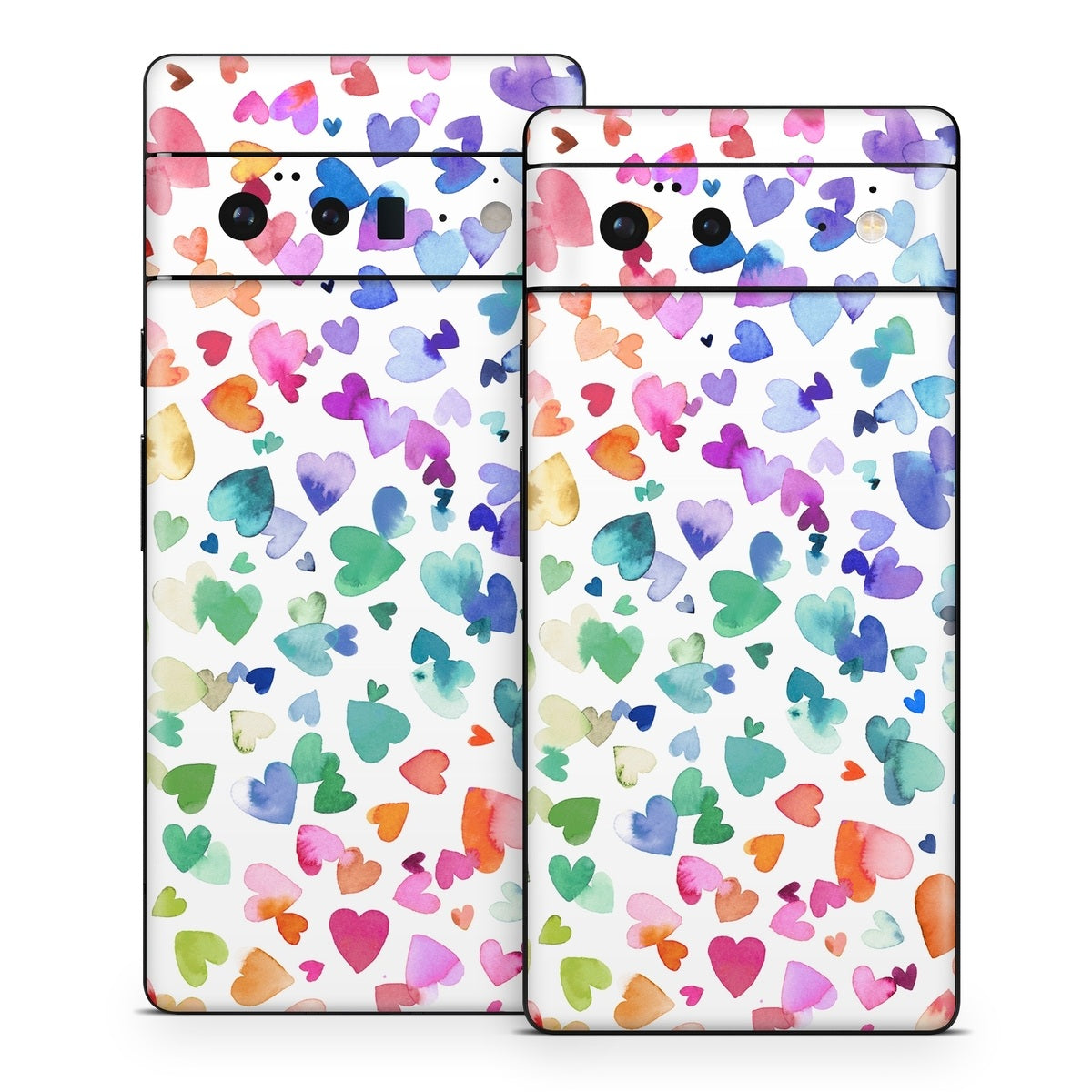 Valentines Love Hearts - Google Pixel 6 Skin