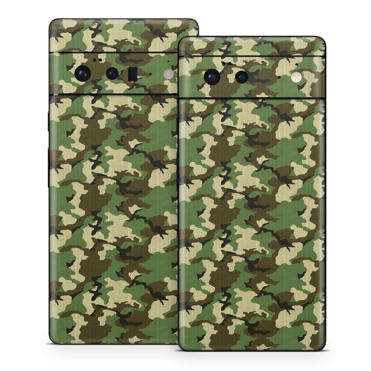 Woodland Camo - Google Pixel 6 Skin