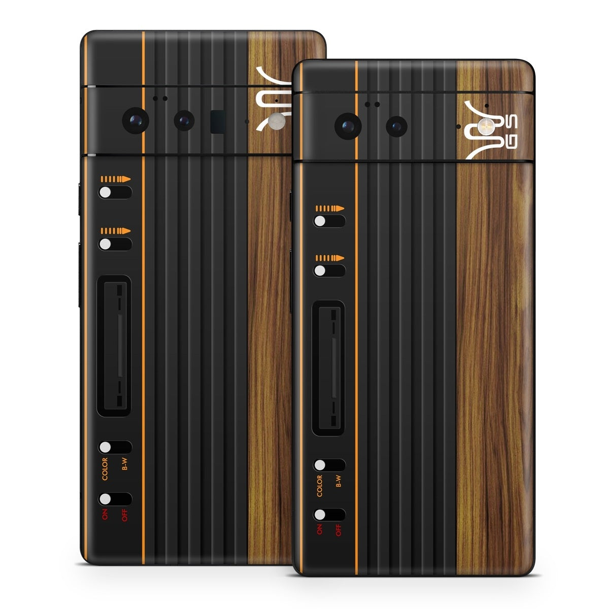 Wooden Gaming System - Google Pixel 6 Skin