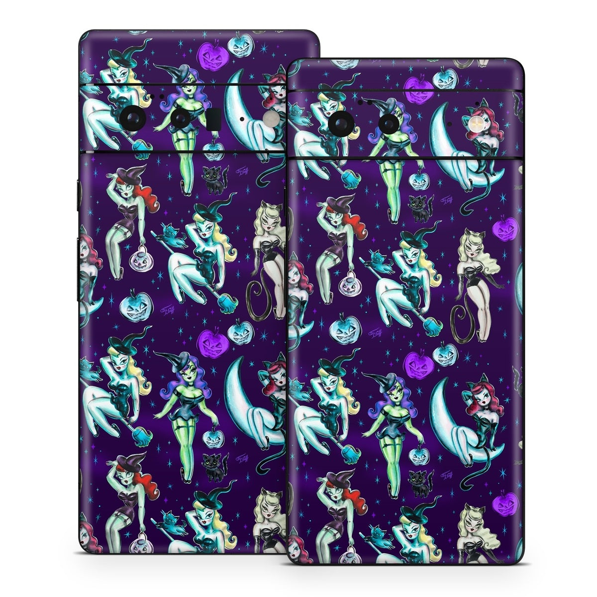 Witches and Black Cats - Google Pixel 6 Skin