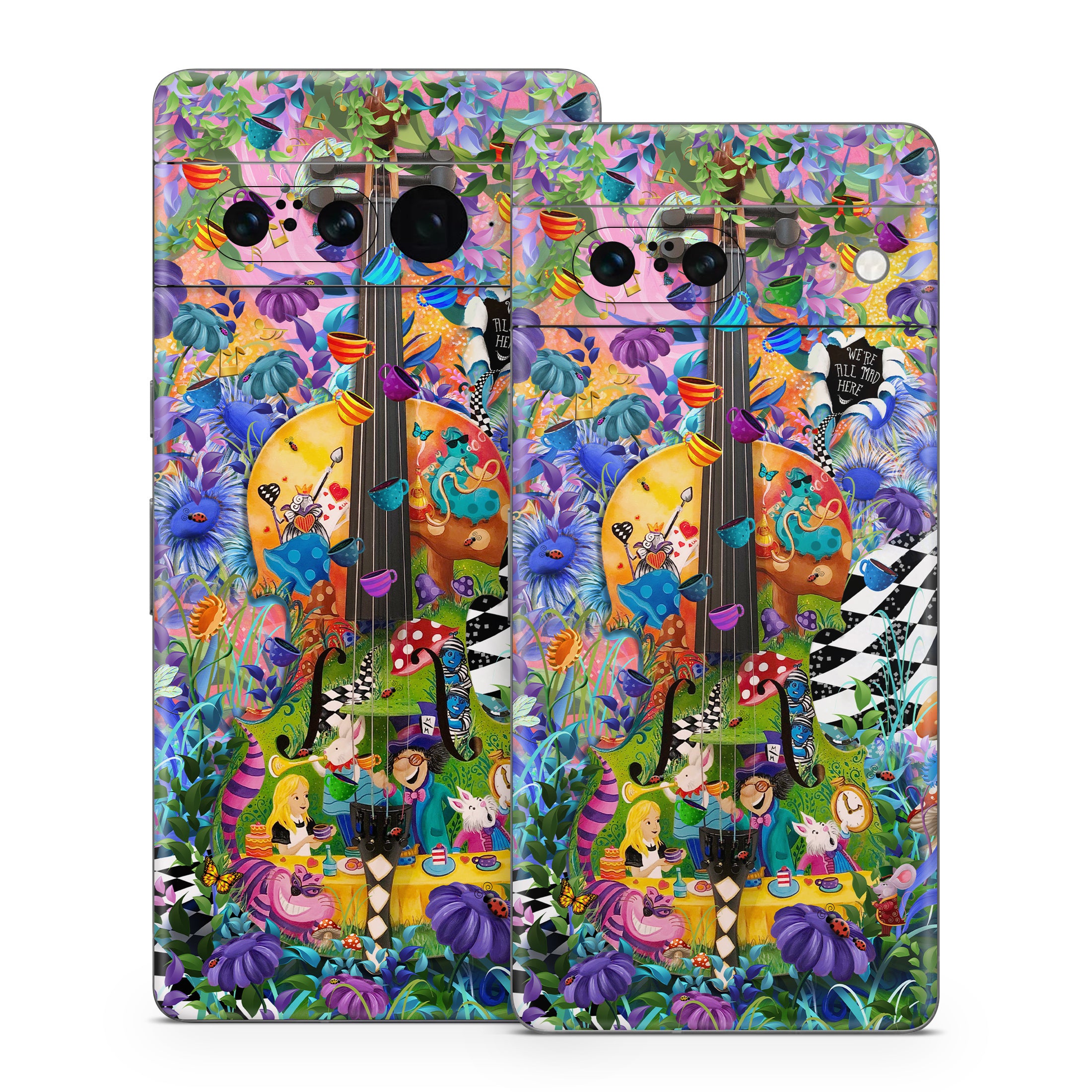 Alice's Wonderland Tea Party - Google Pixel 7 Skin