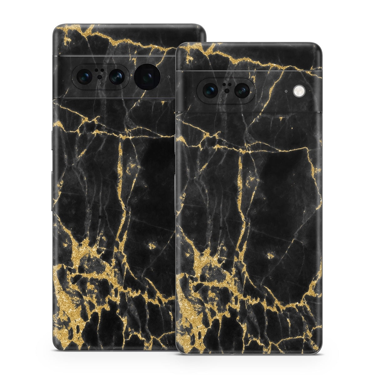 Black Gold Marble - Google Pixel 7 Skin