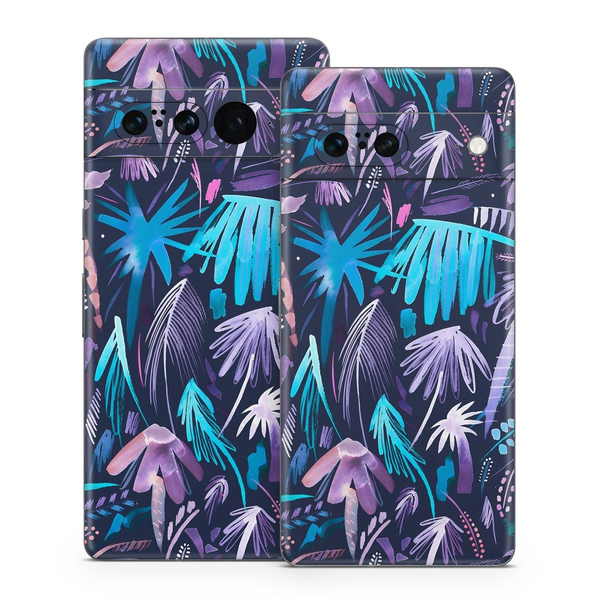 Brushstroke Palms - Google Pixel 7 Skin