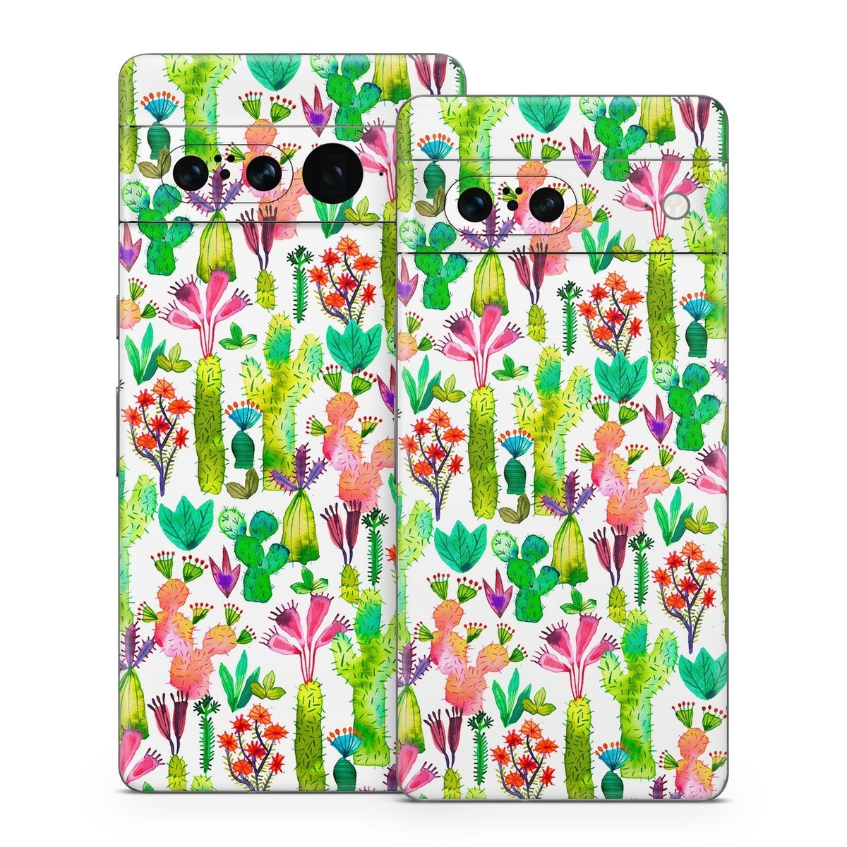 Cacti Garden - Google Pixel 7 Skin