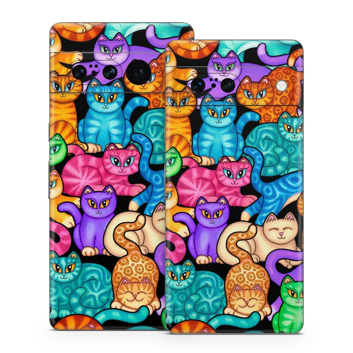 Colorful Kittens - Google Pixel 7 Skin