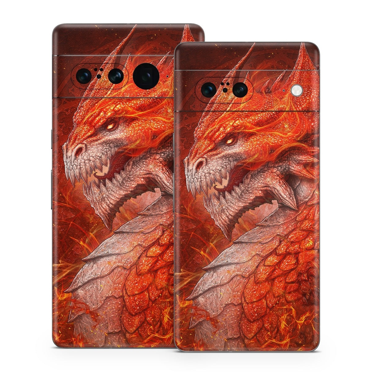 Flame Dragon - Google Pixel 7 Skin