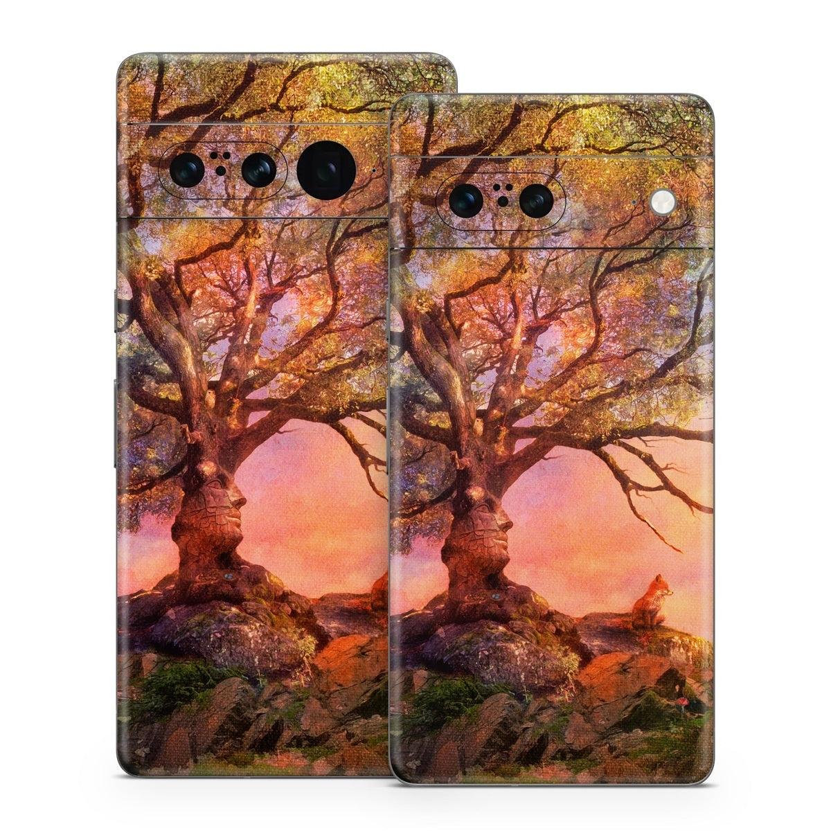 Fox Sunset - Google Pixel 7 Skin