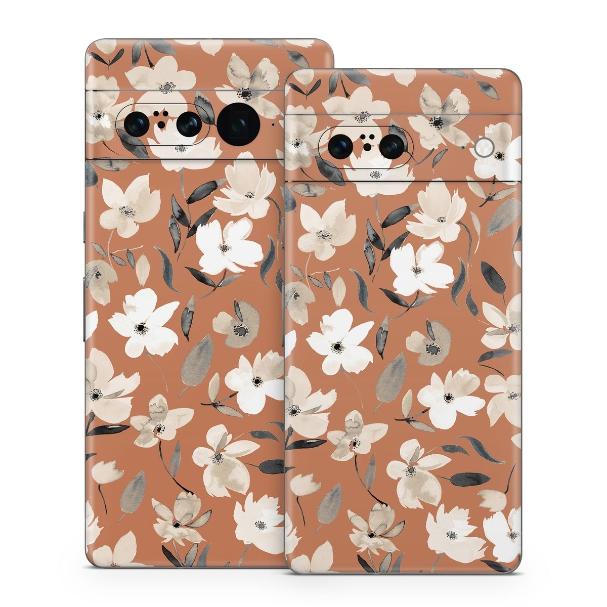 Fresh Flowers Copper - Google Pixel 7 Skin