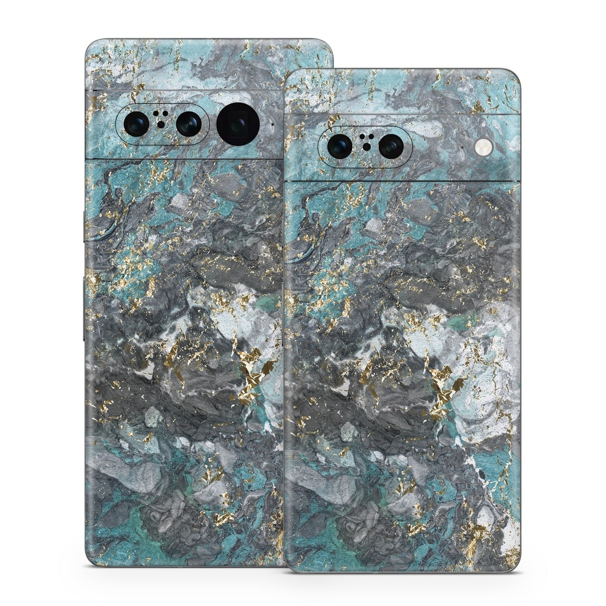 Gilded Glacier Marble - Google Pixel 7 Skin