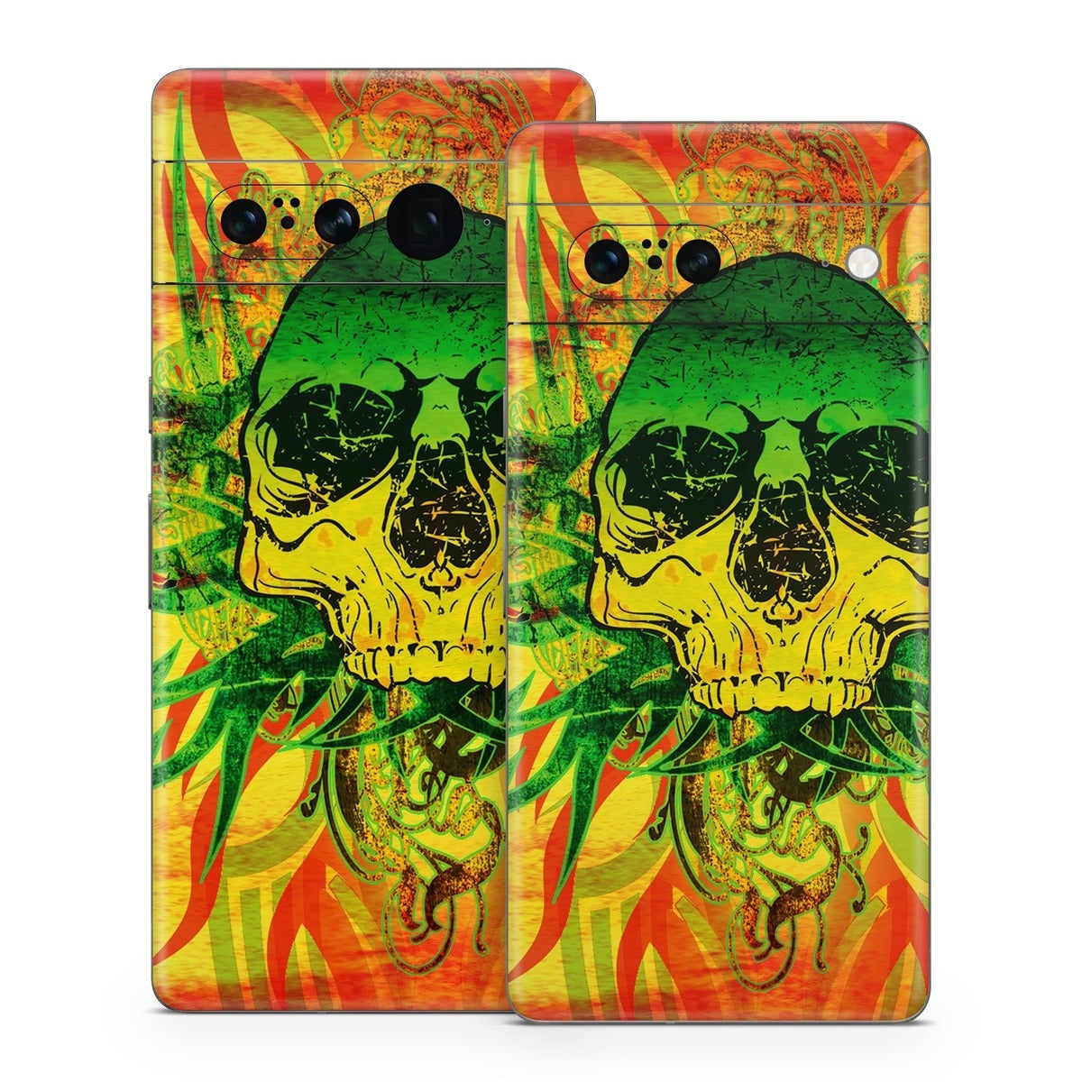 Hot Tribal Skull - Google Pixel 7 Skin