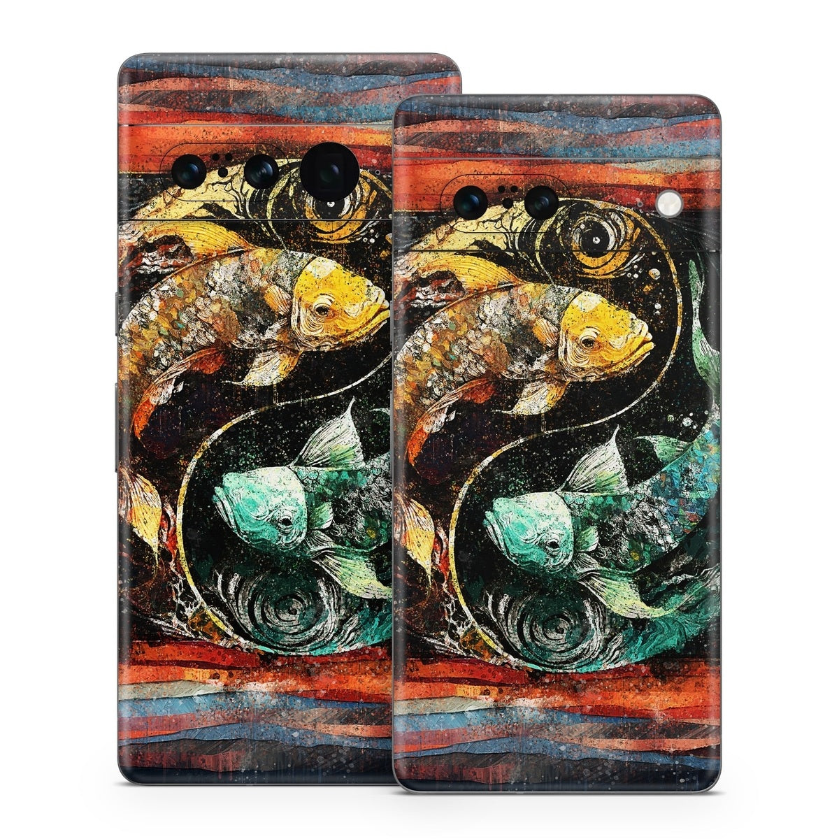 Koi Fish Yin Yang - Google Pixel 7 Skin