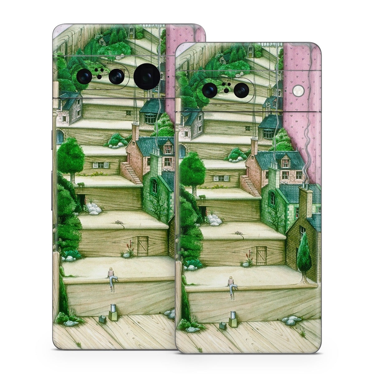 Living Stairs - Google Pixel 7 Skin