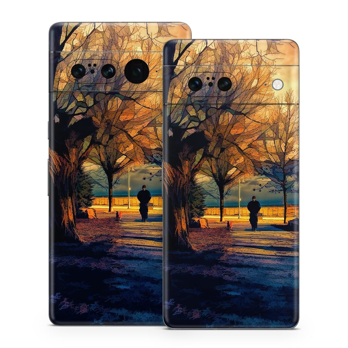 Man and Dog - Google Pixel 7 Skin