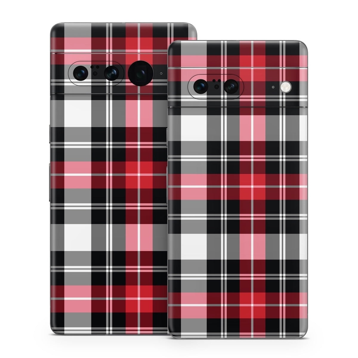 Red Plaid - Google Pixel 7 Skin