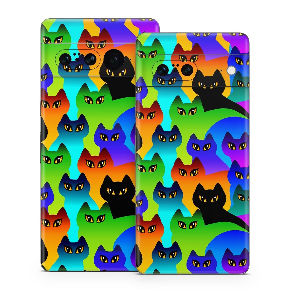 Rainbow Cats - Google Pixel 7 Skin