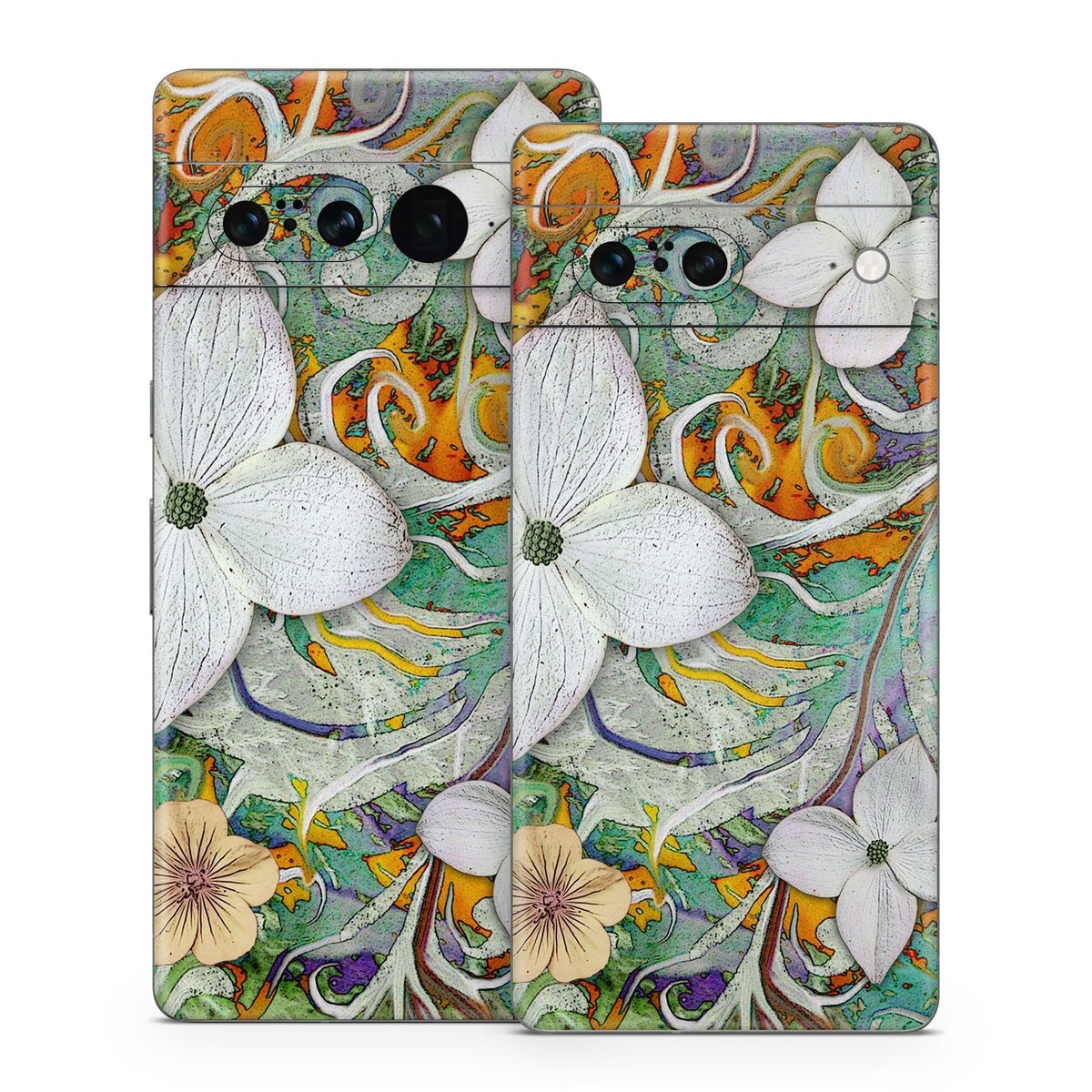 Sangria Flora - Google Pixel 7 Skin