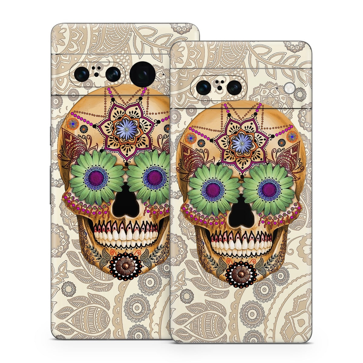 Sugar Skull Bone - Google Pixel 7 Skin