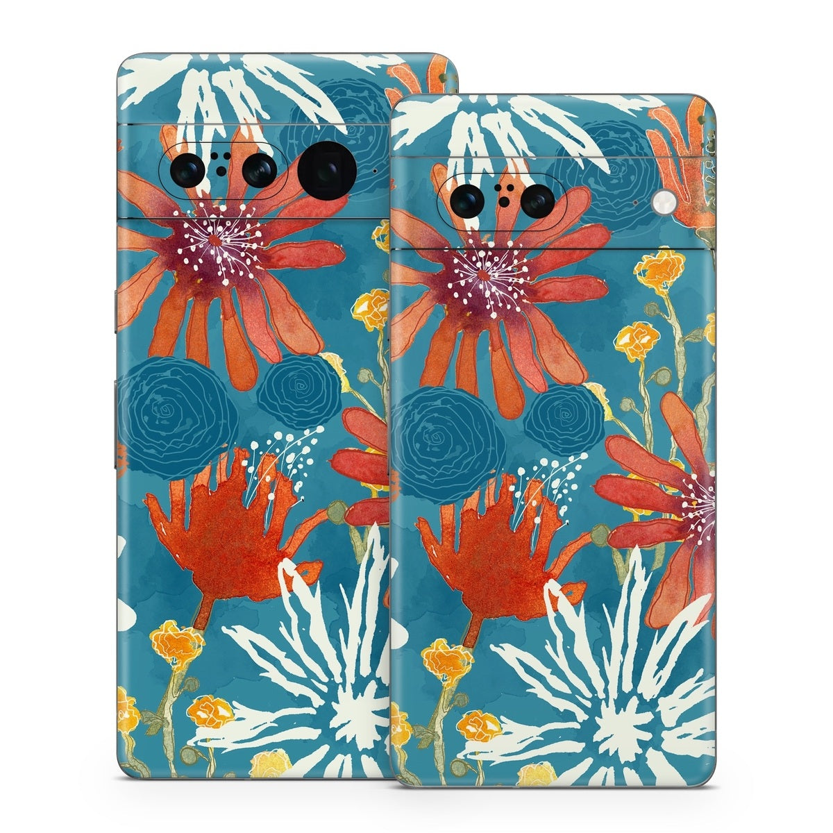 Sunbaked Blooms - Google Pixel 7 Skin