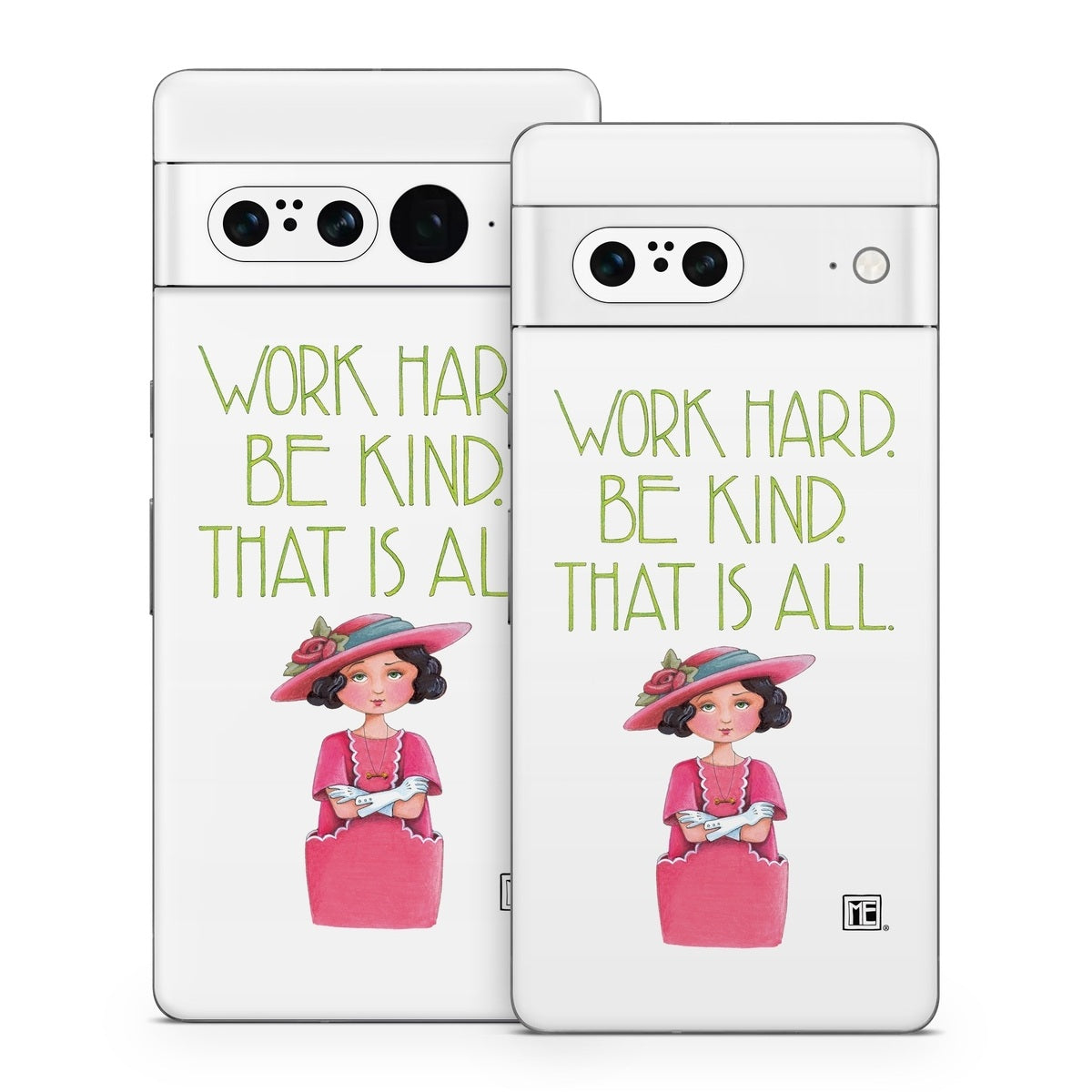 Work Hard - Google Pixel 7 Skin