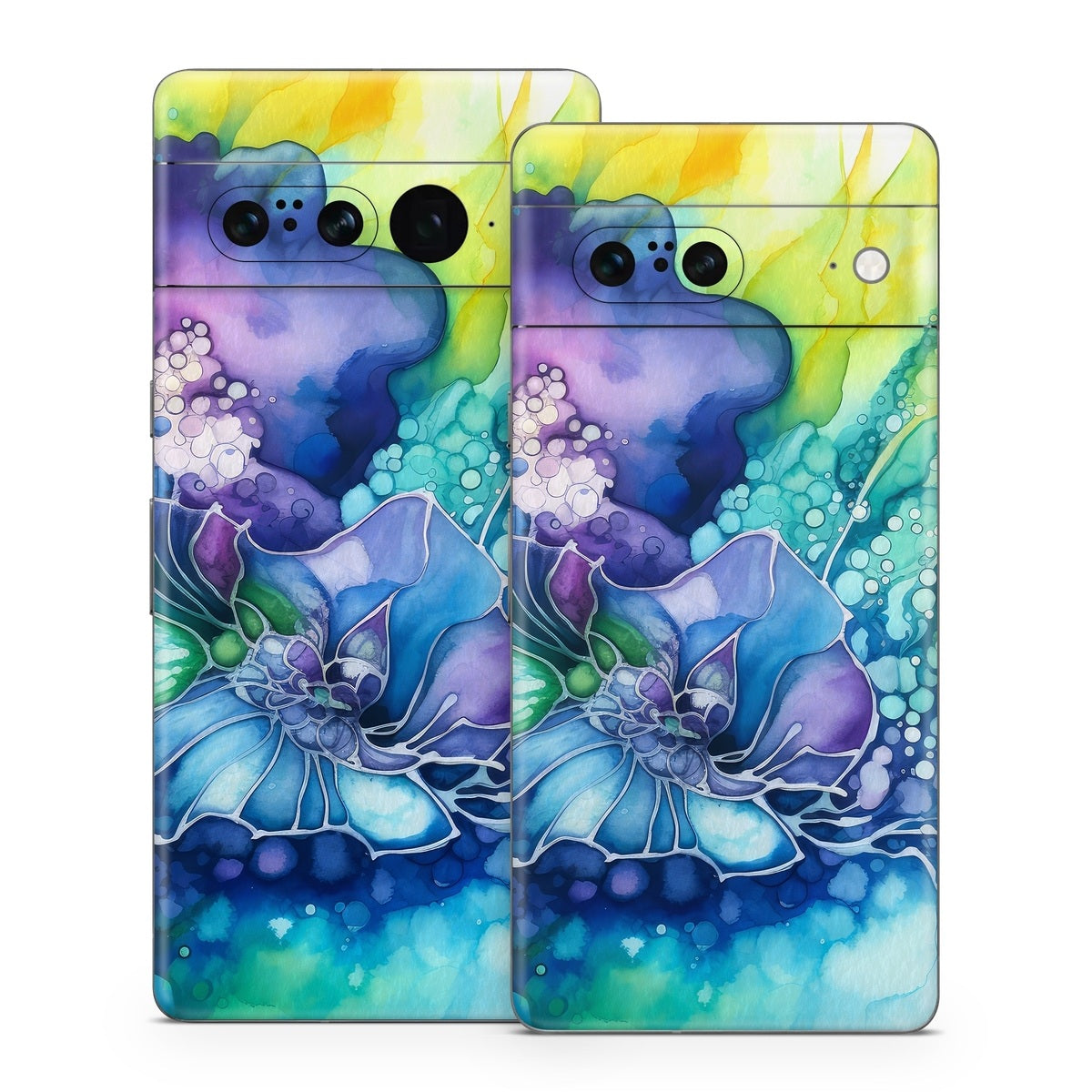 Watercolor Flora - Google Pixel 7 Skin