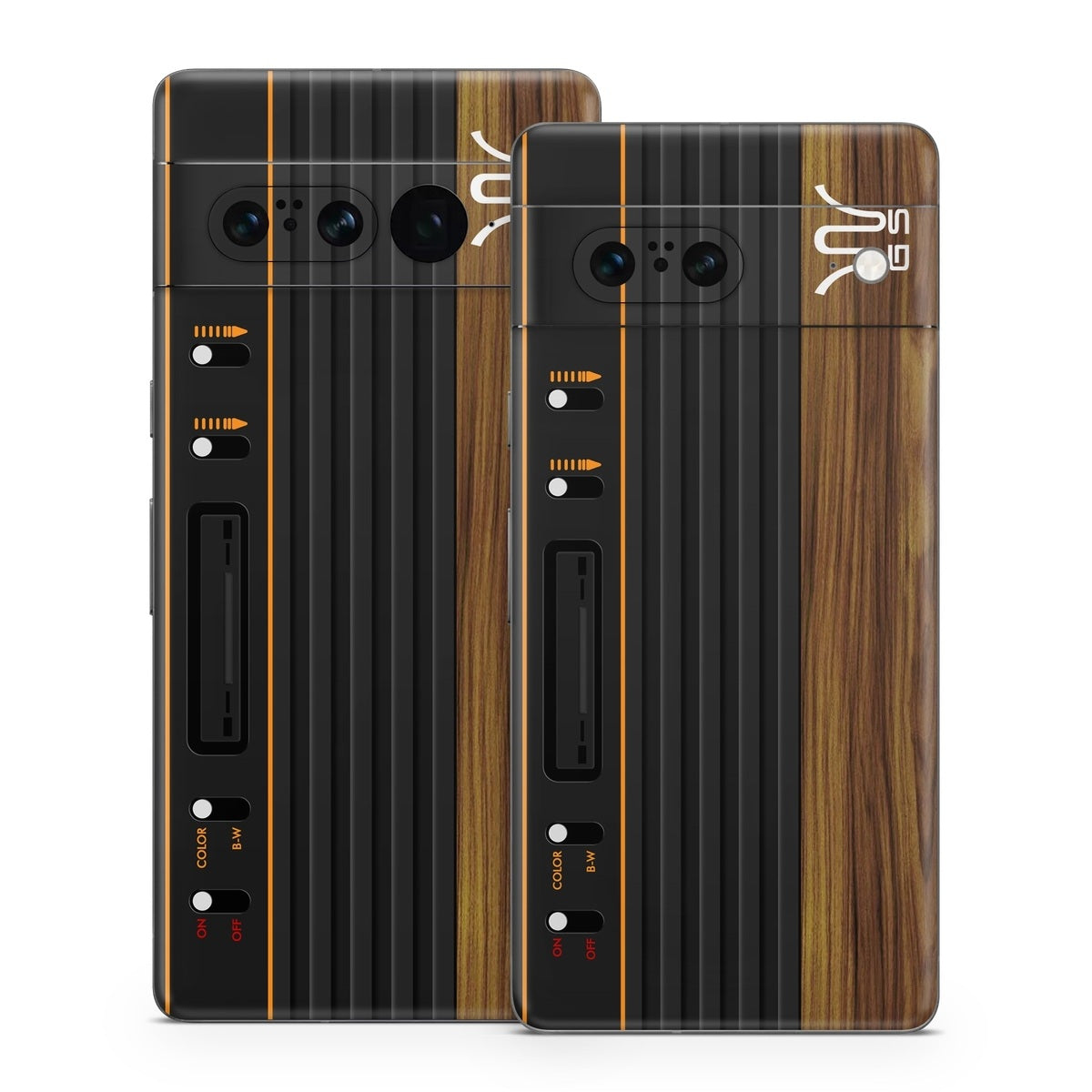 Wooden Gaming System - Google Pixel 7 Skin