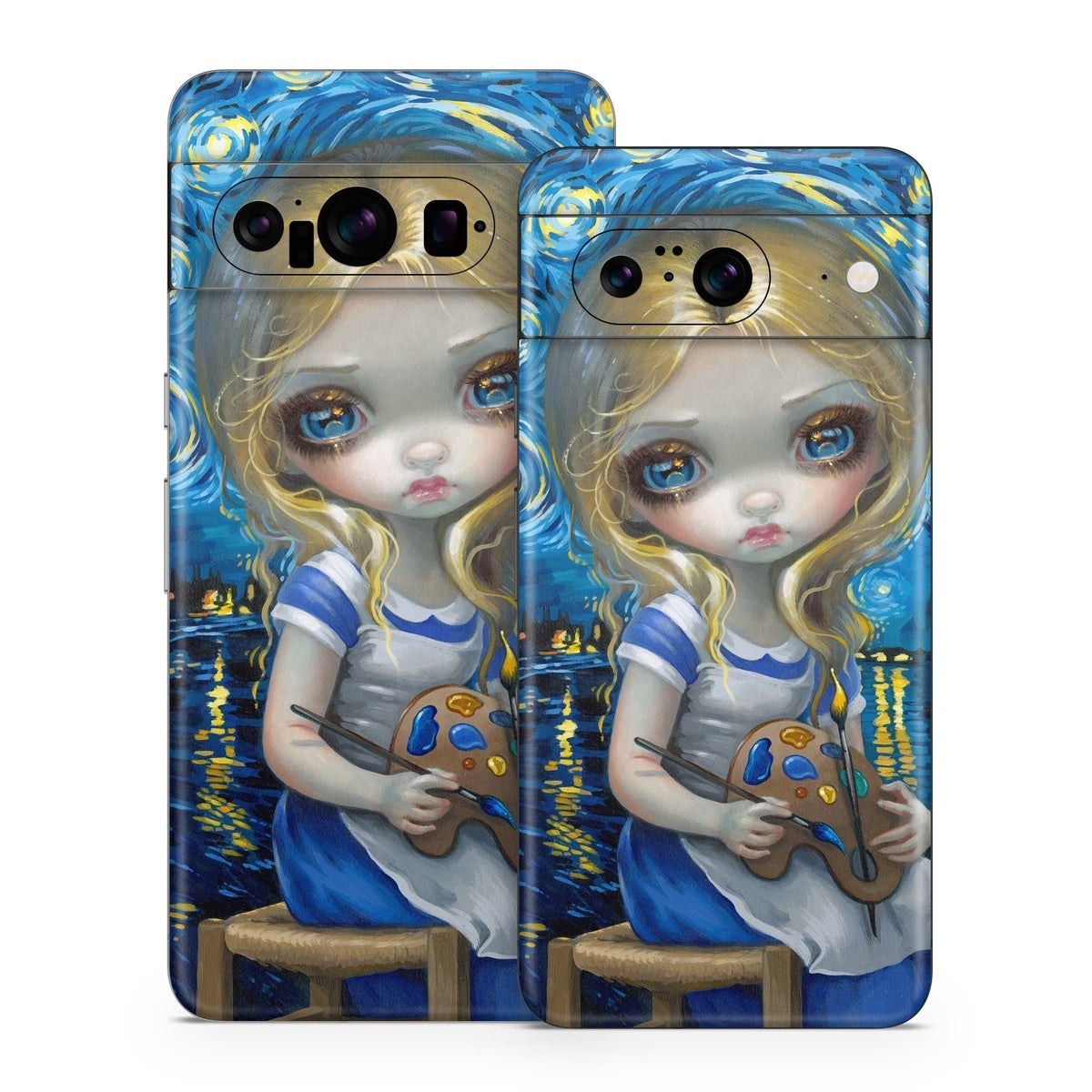 Alice in a Van Gogh - Google Pixel 8 Skin