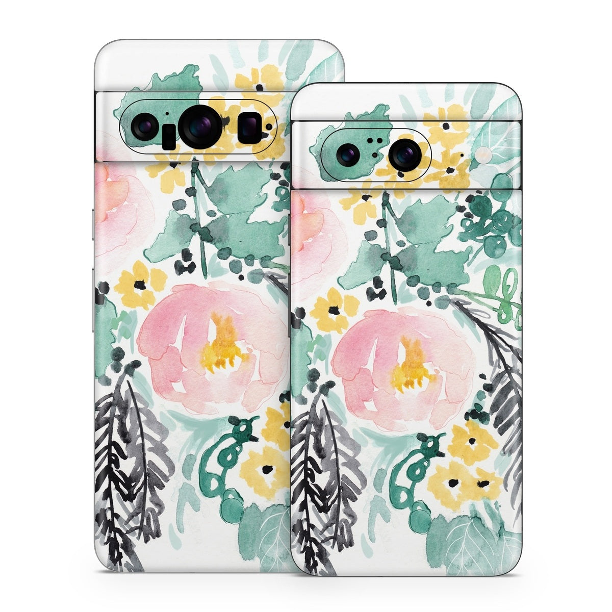 Blushed Flowers - Google Pixel 8 Skin