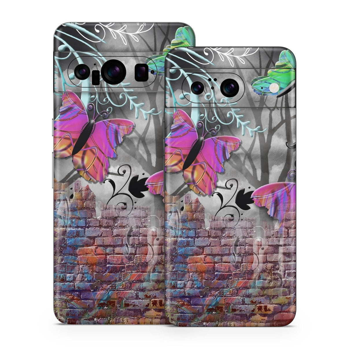 Butterfly Wall - Google Pixel 8 Skin