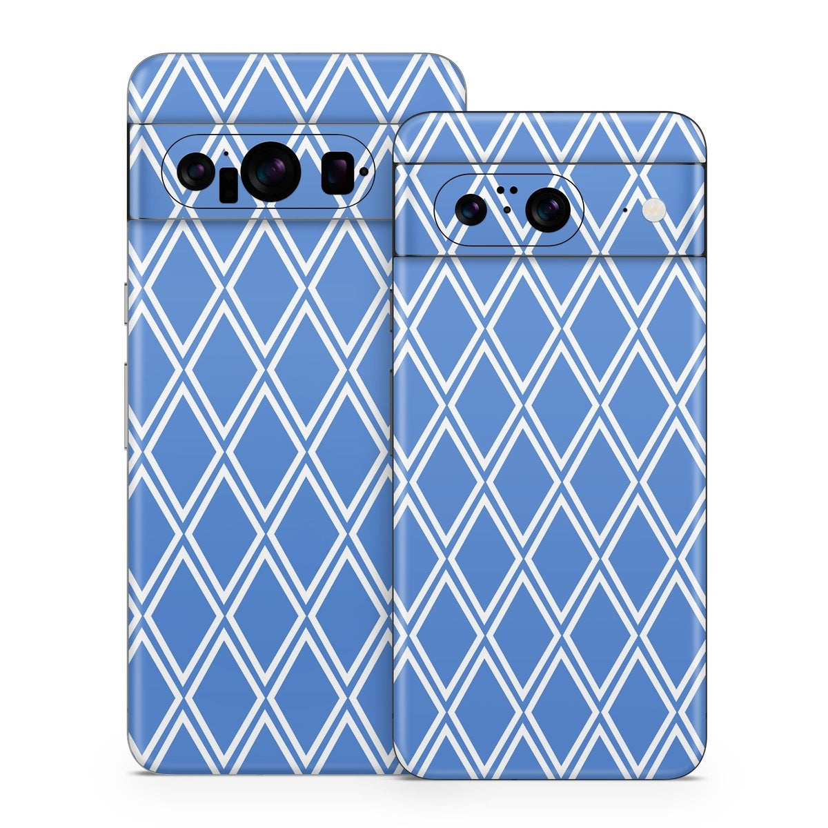 Blue Checks - Google Pixel 8 Skin