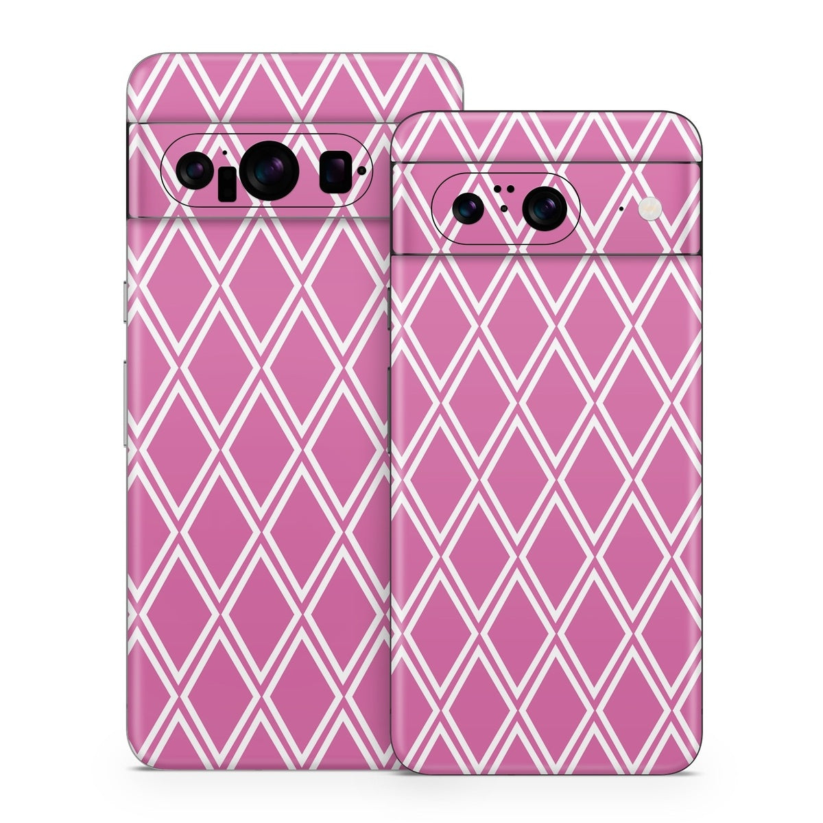 Pink Checks - Google Pixel 8 Skin