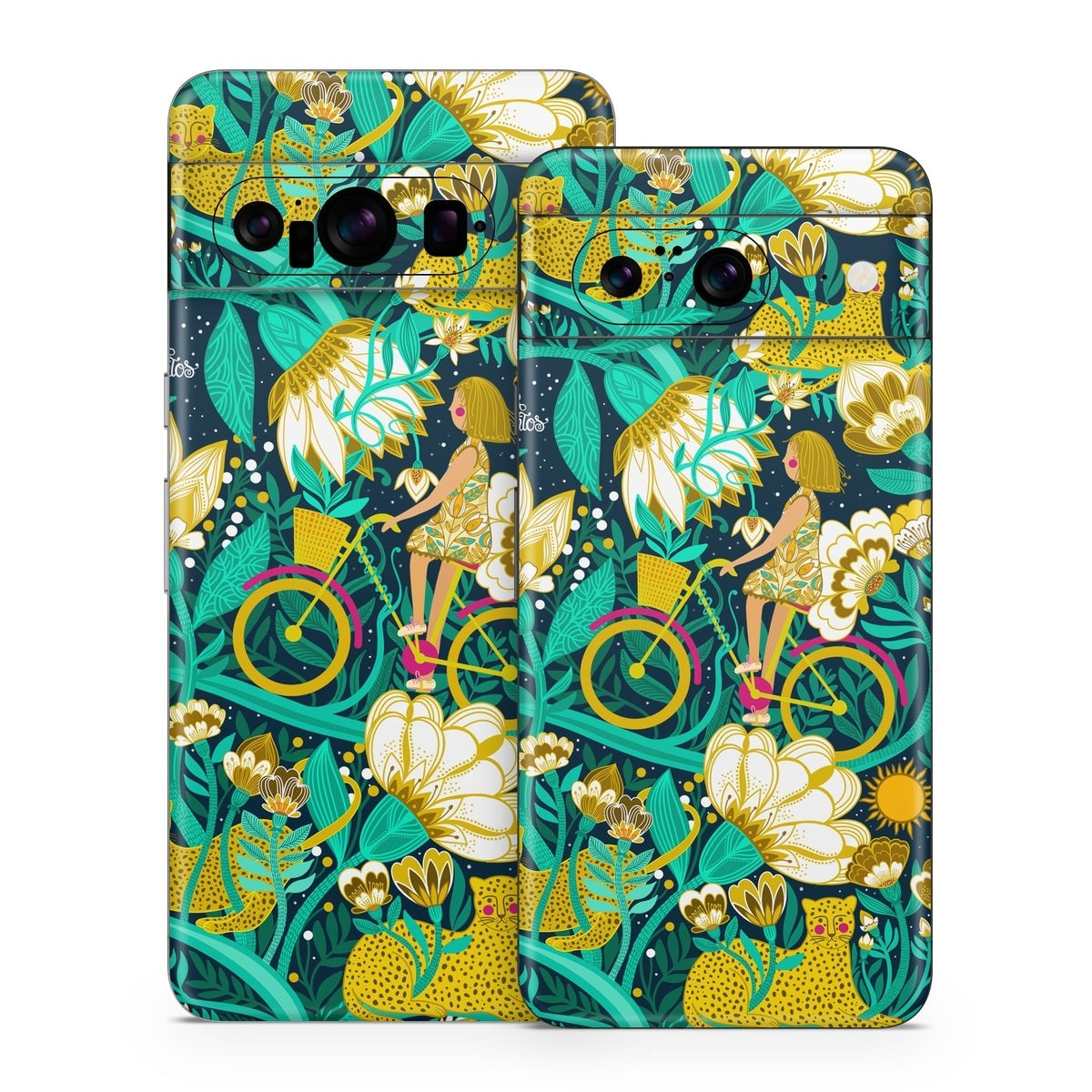 Cheetah Garden - Google Pixel 8 Skin