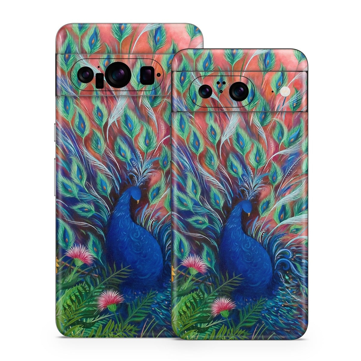 Coral Peacock - Google Pixel 8 Skin