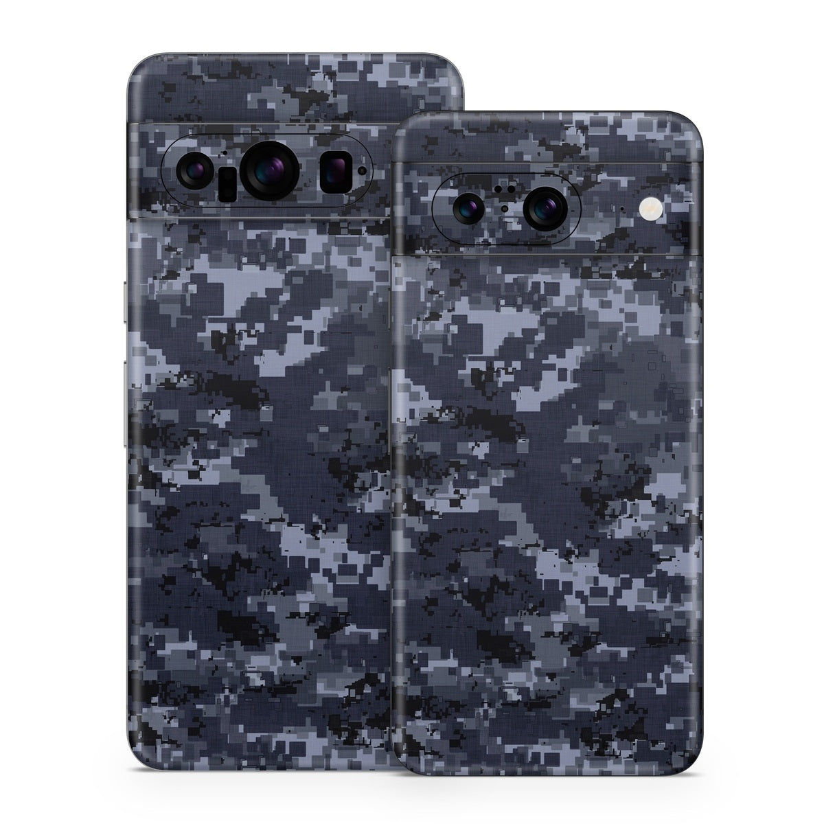 Digital Navy Camo - Google Pixel 8 Skin