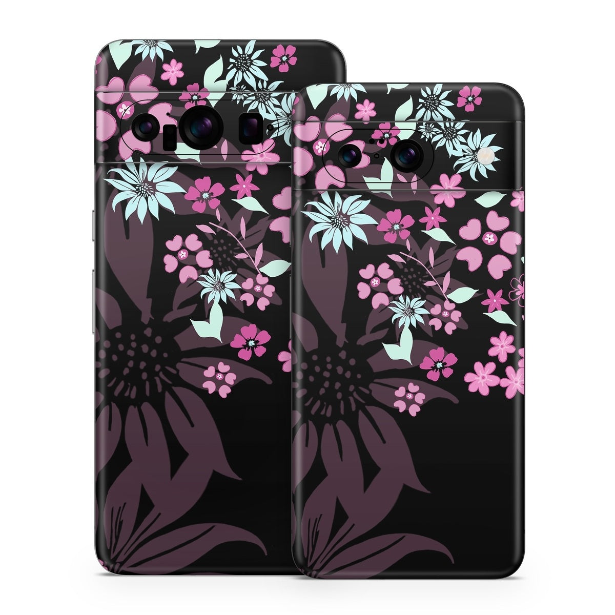 Dark Flowers - Google Pixel 8 Skin