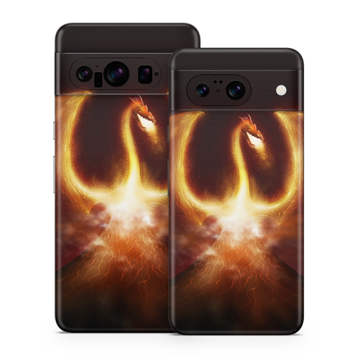 Fire Dragon - Google Pixel 8 Skin