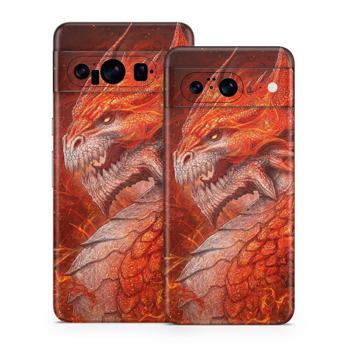 Flame Dragon - Google Pixel 8 Skin