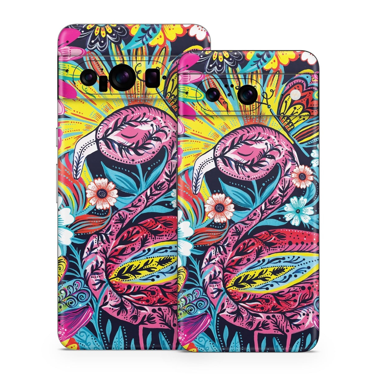 Flashy Flamingo - Google Pixel 8 Skin