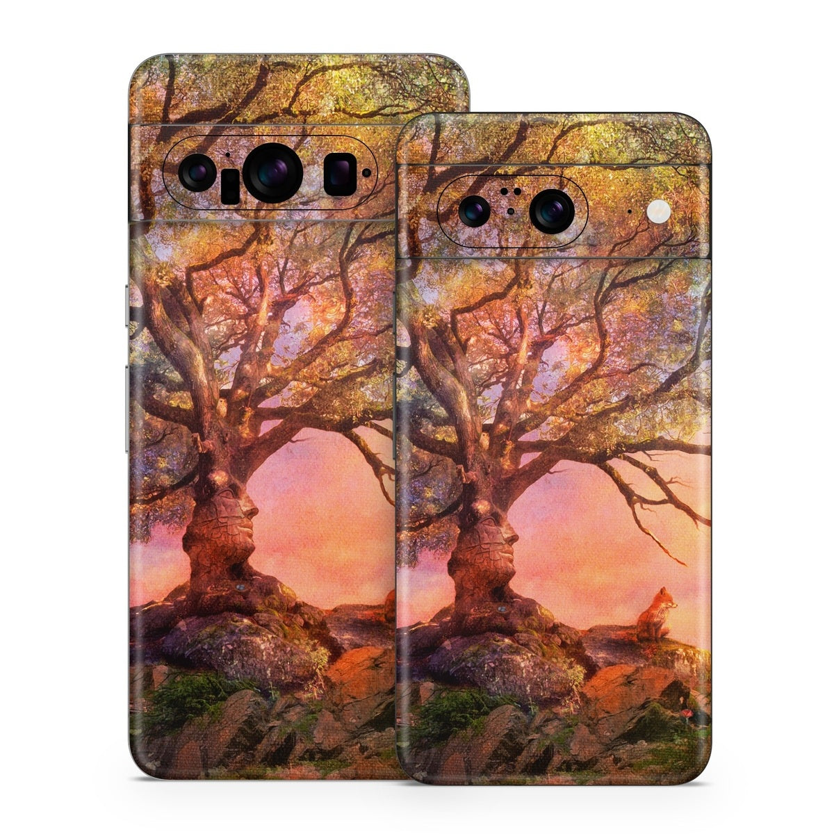 Fox Sunset - Google Pixel 8 Skin