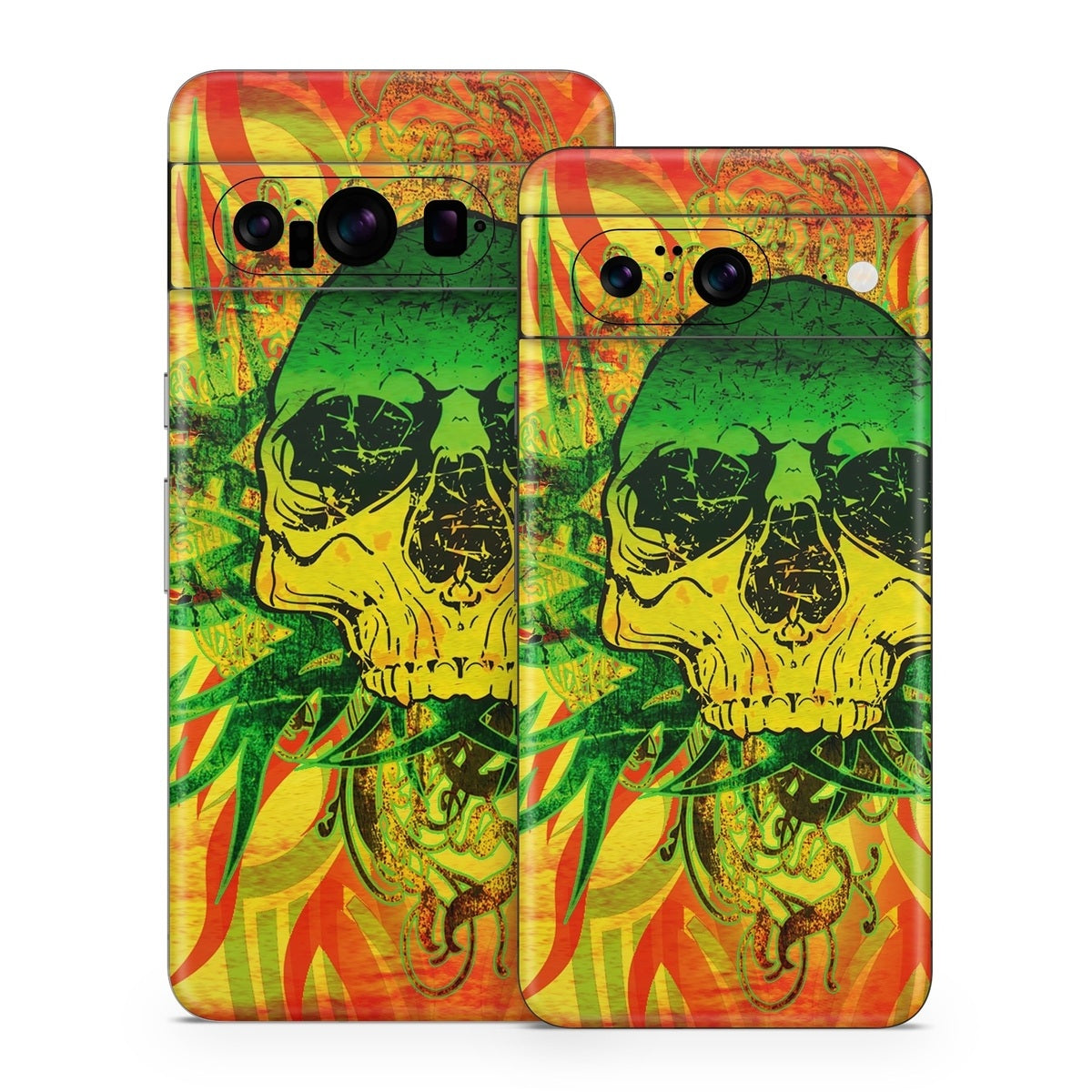 Hot Tribal Skull - Google Pixel 8 Skin