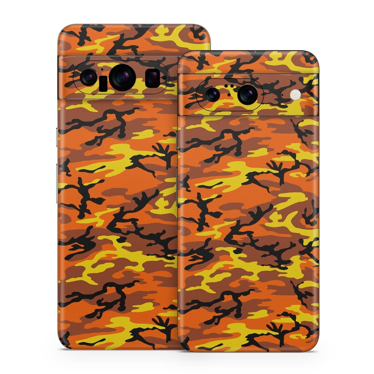 Orange Camo - Google Pixel 8 Skin