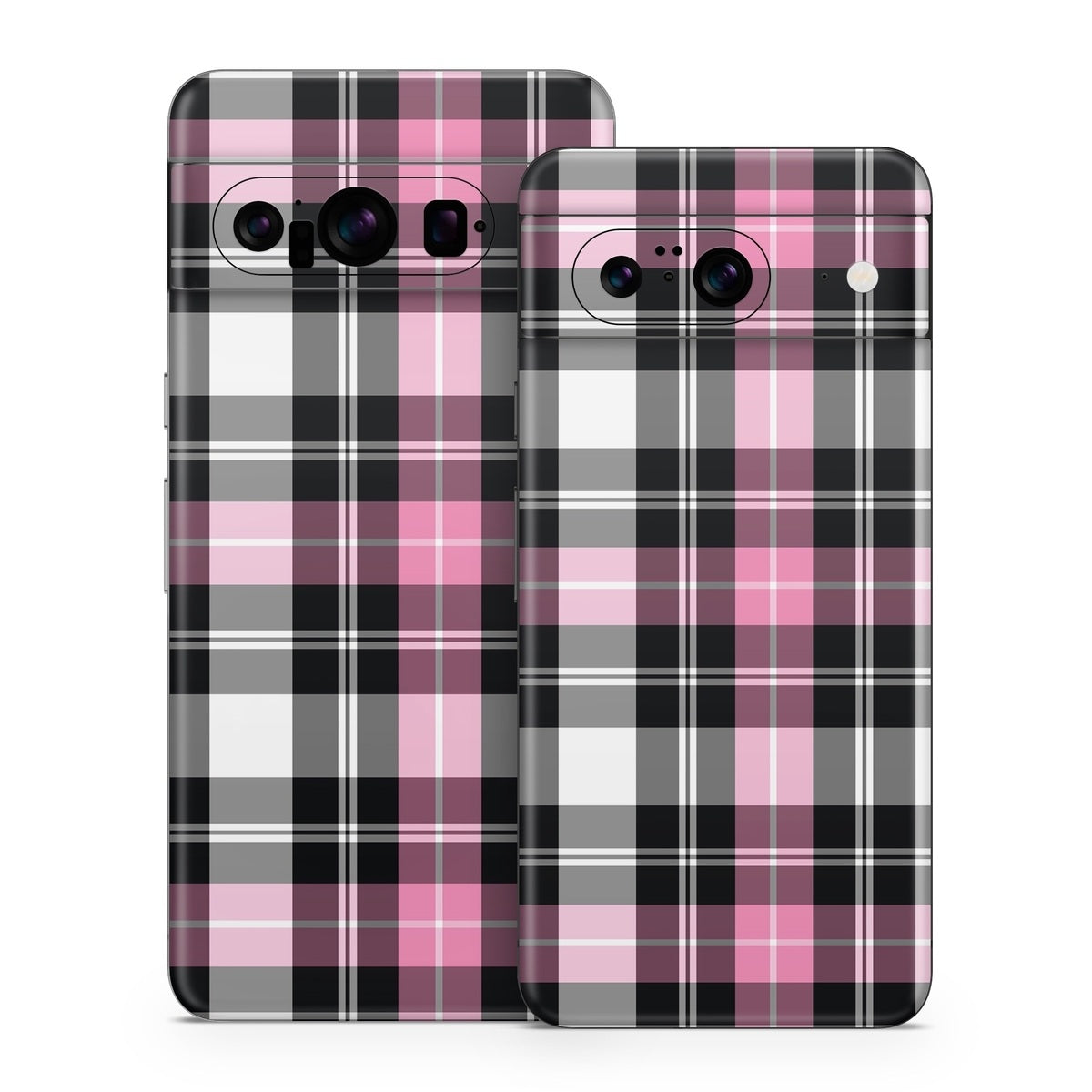 Pink Plaid - Google Pixel 8 Skin